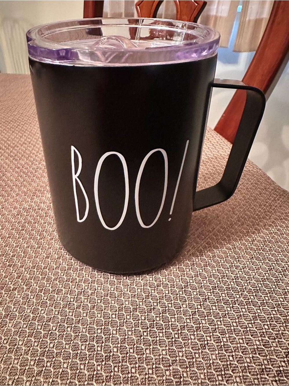 12oz Rae Dunn Halloween mug with lid
